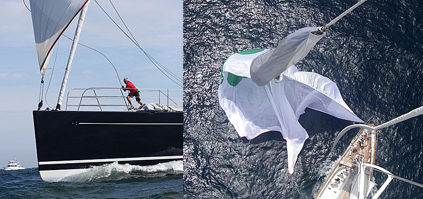 Two Perini Navi yachts: P2 and Perseus P2 and Perseus